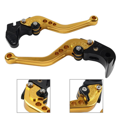 1 Pair Brake Clutch Levers Fit Suzuki 2004-2005 GSXR600 GSXR750 K4 Gold