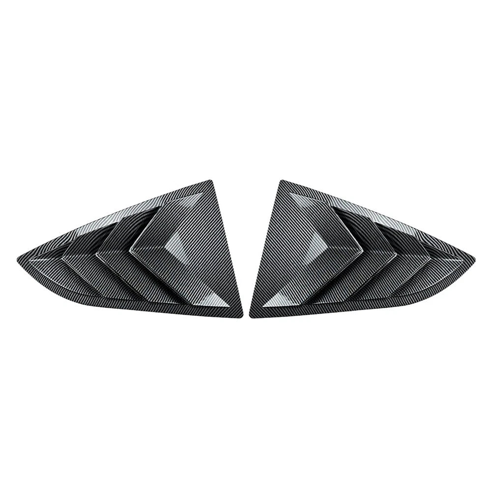 Carbon ABS Rear Shutter Window Louver Cover For Toyota GR86 For Subaru BRZ 22-24