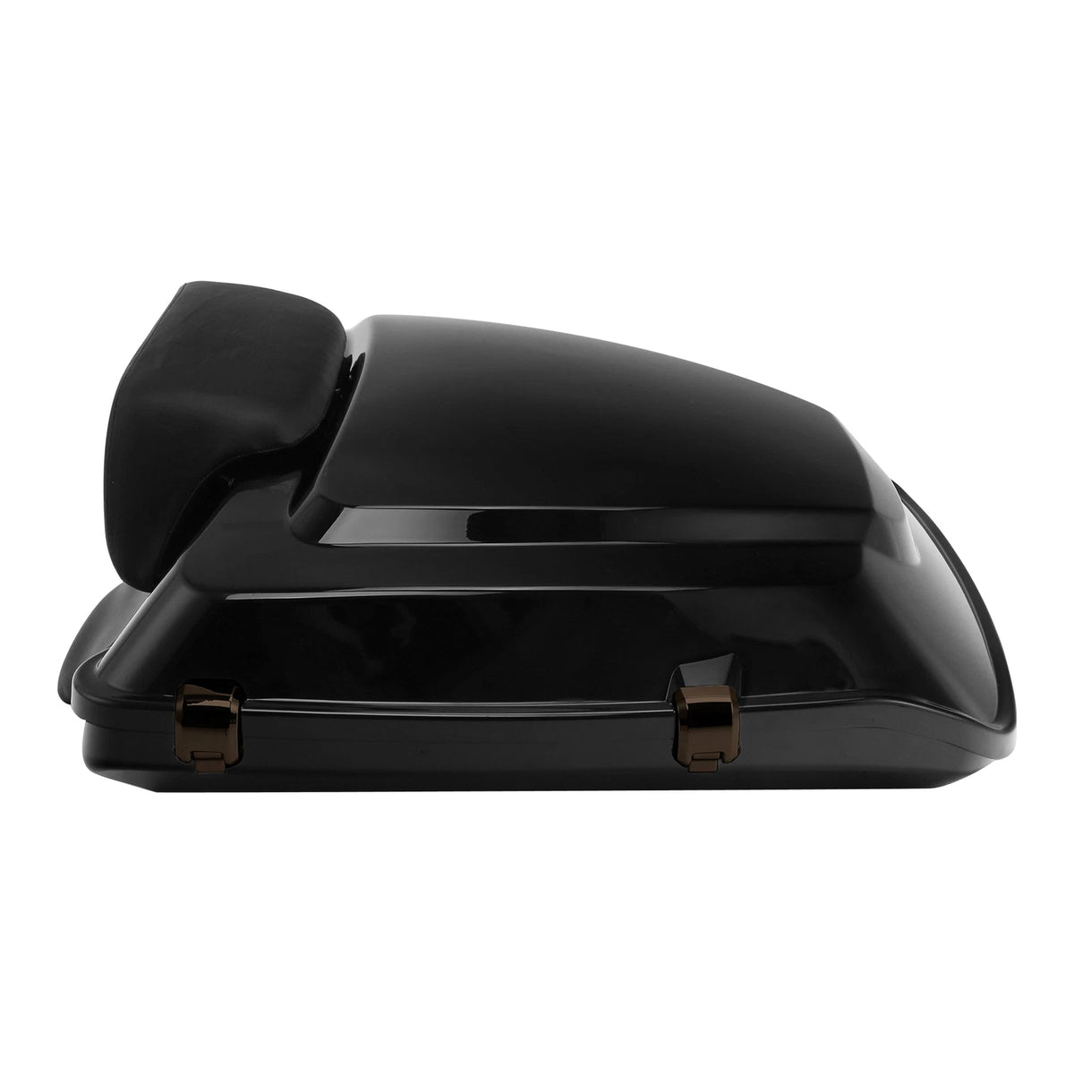 Black Razor Trunk Backrest Pad Fit For Harley Touring Road Glide 14-25