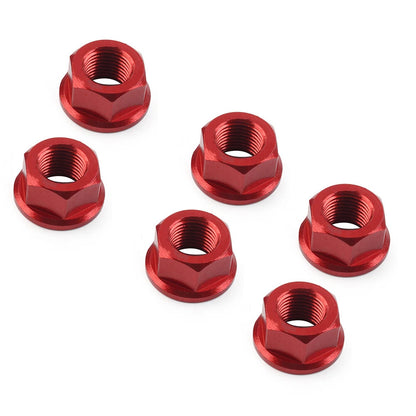 M10*1.0 Rear Sprocket Nuts For Ducati Streetfighter Panigale V4 S Speciale Red