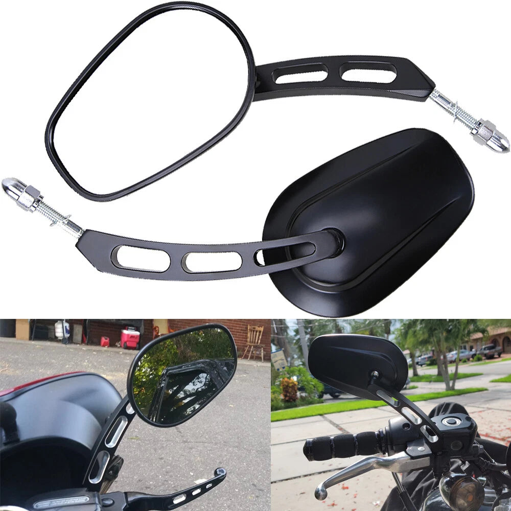 Motorcycle Rear View Mirrors For Harley Touring Street Road Glide King Sportster