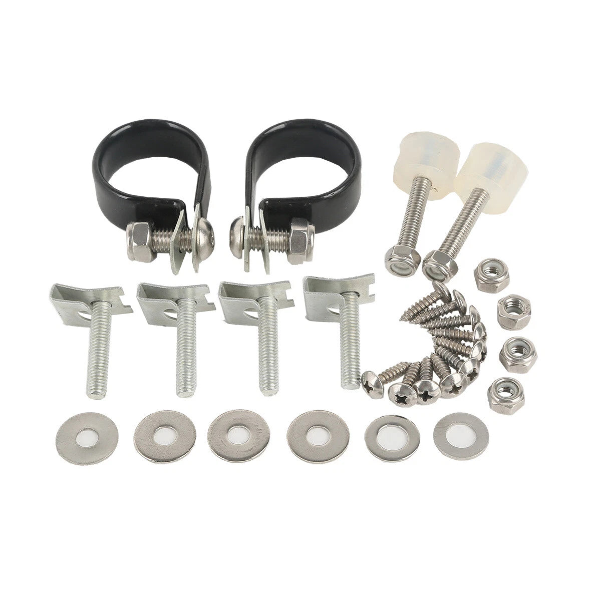 Lower Vented Fairing Mounting Hardware Clamps Kit For Harley Electra Glide 83-13