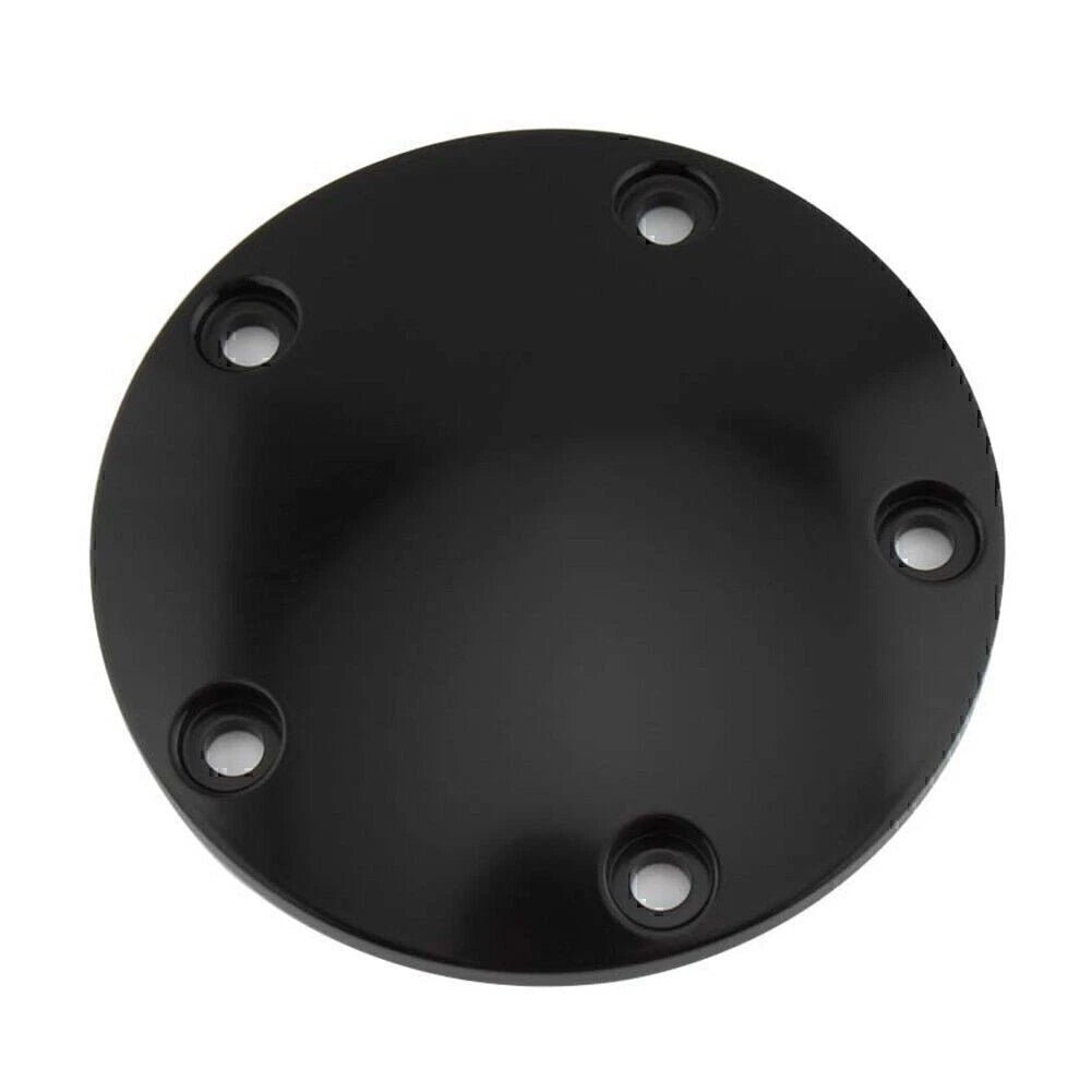 Black Domed Timing Points Cover for Harley Twin Cam Softail Dyna Touring 1999-17