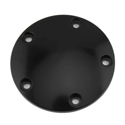 Black Domed Timing Points Cover for Harley Twin Cam Softail Dyna Touring 1999-17