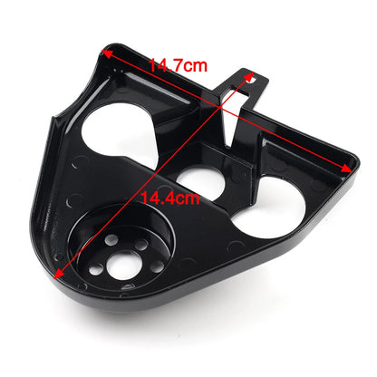 Handlebar Handle Bar Riser Cover Black For Harley Road King FLHR 2003-2013 USA