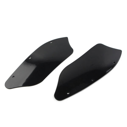 Batwing Fairing Wind Deflectors For Harley Dyna Heritage Softail Road King Black