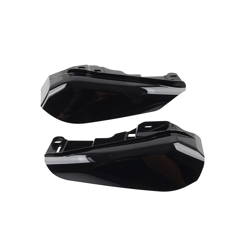 Black Mid-Frame Air Deflector Heat Shield For Harley CVO Road Street Glide 23-24