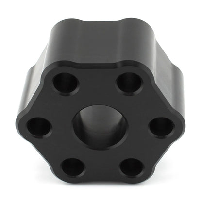 Black Solid Supercharger Coupler Isolator For Jaguar Land Rover 3.0L 2013-17