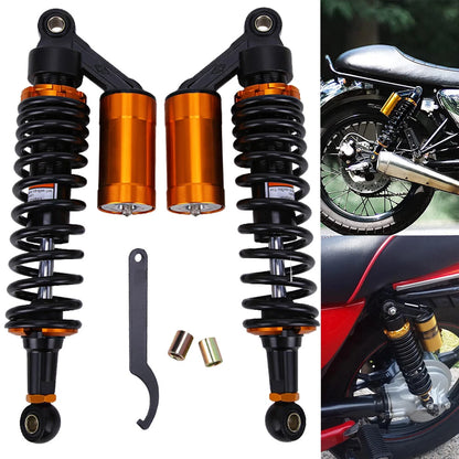 13.5" 340mm Motorcycle Gokart ATV Rear Air Shock Absorbers Gas Suspension Damper