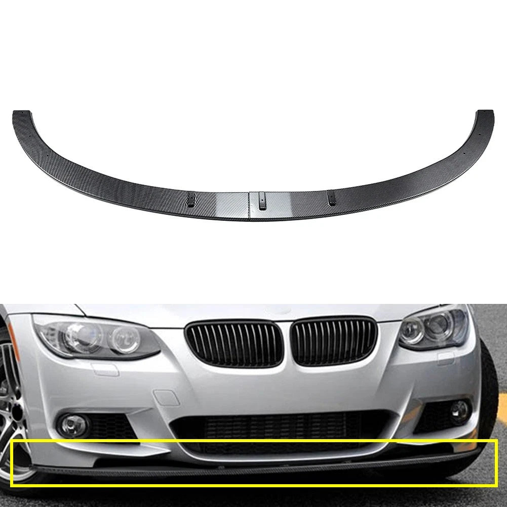 Front Bumper Lip Spoiler Splitter For BMW 3 Series E92 E93 M Sport 2006-2013