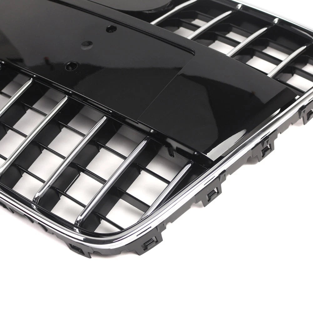 1 Piece Front Bumper Radiator Vent Grille For Audi Q7 2005-2015 Chrome