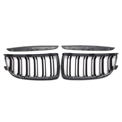 Dual Slat Front Kidney Grille For BMW 3-Series E90 2005-2008 For E91 Wagon 06-08