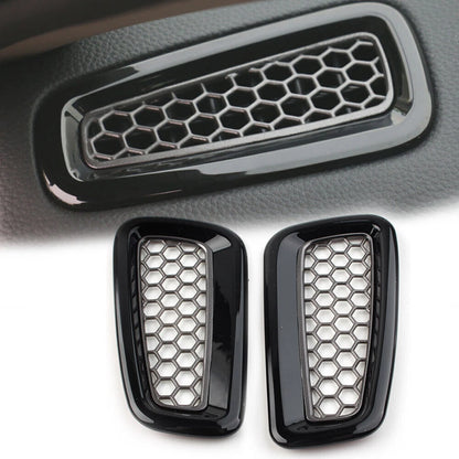 Inner Dash Side Air Vent Outlet Cover Glossy Black Fit Honda Civic 11th 2022 Up