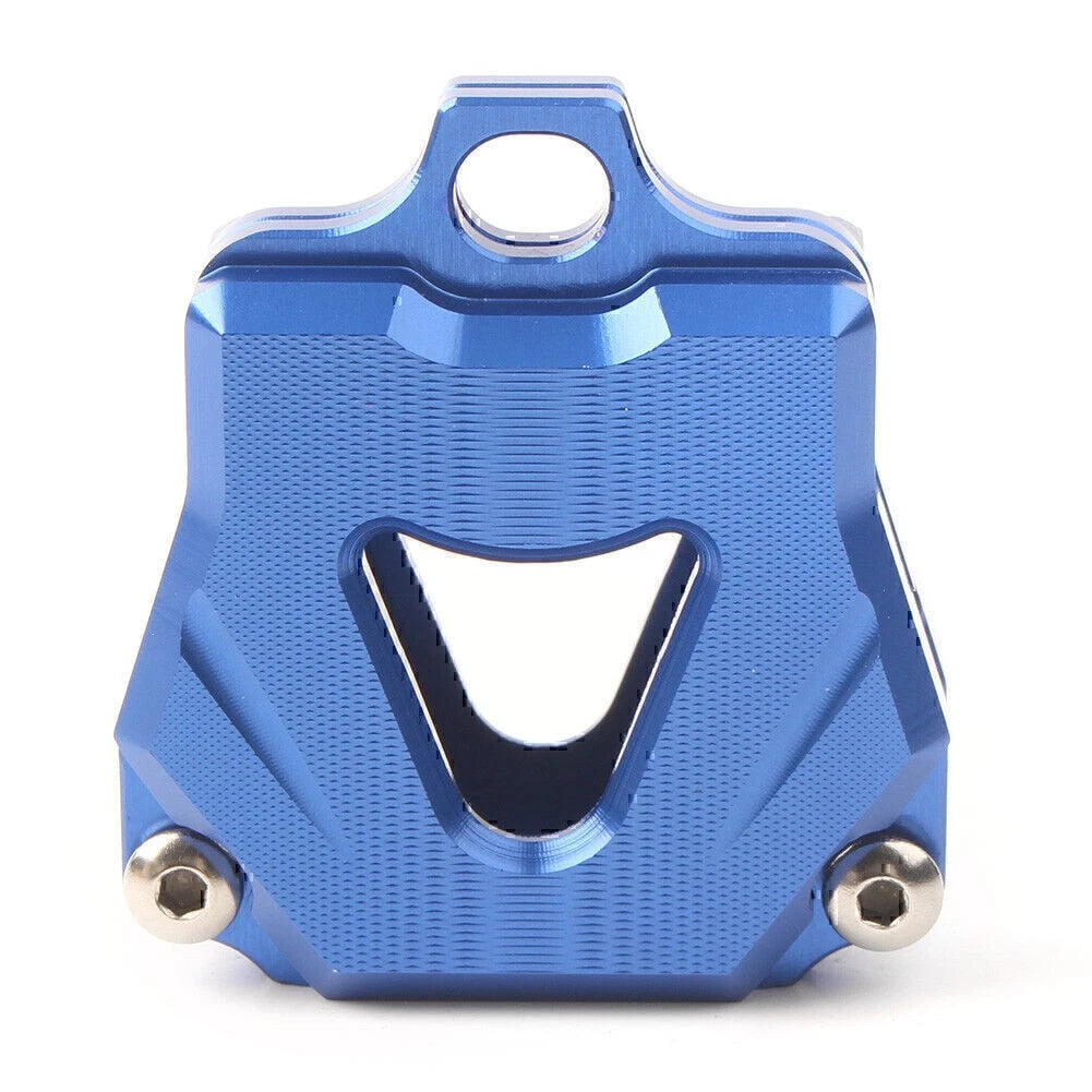 1x CNC Motor Key Shell Case Cover For Yamaha YZF R1 MT10 FZ07 FJ-09 XSR700 Blue