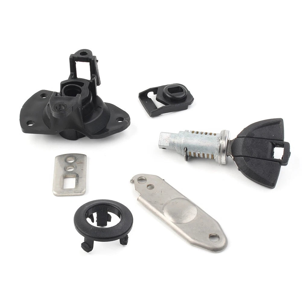 Rear Passenger Seat Pad Pillion Cushion Lock Key Fit SBMW S1000 RR 2010-17 Black