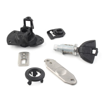 Rear Passenger Seat Pad Pillion Cushion Lock Key Fit SBMW S1000 RR 2010-17 Black