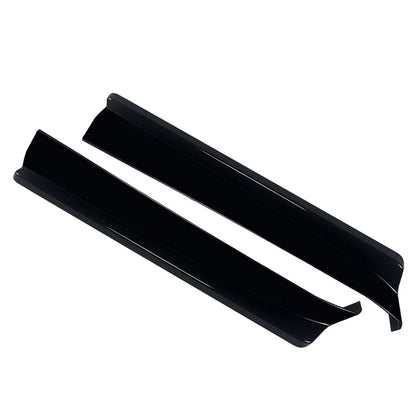 2pcs Glossy Black Rear Bumper Side Aprons Spats For Suabru WRX STI VA 2015-2021