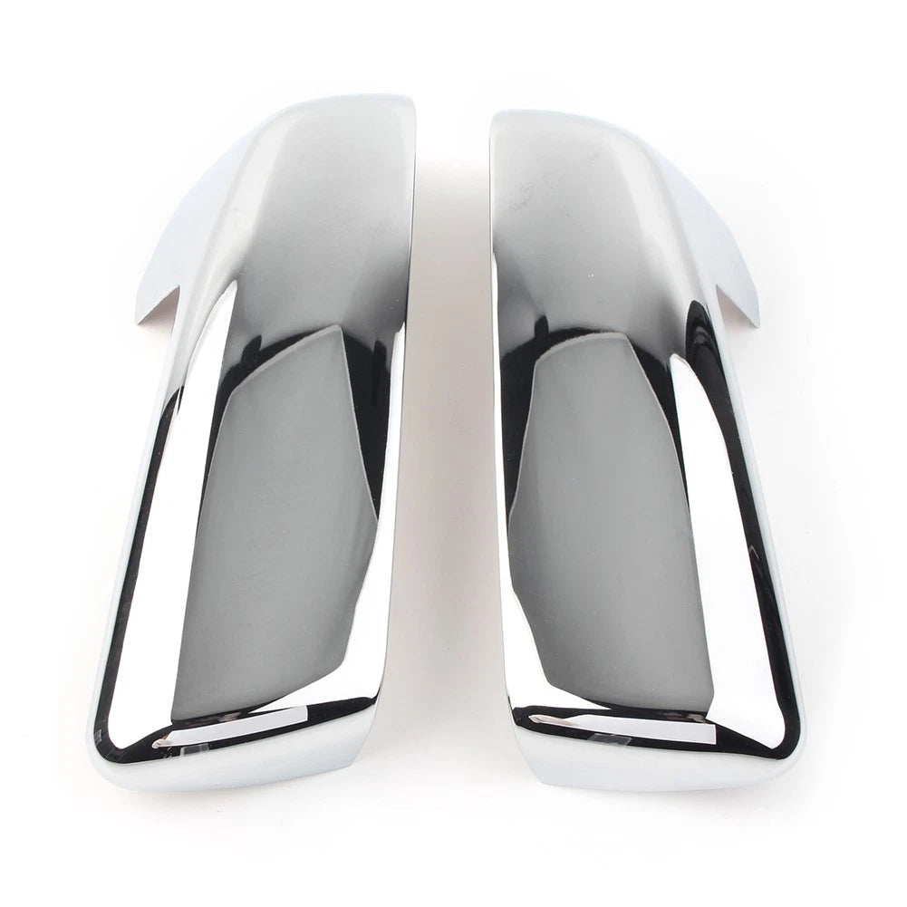 Rearview Side Wing Mirror Cover Fit Chevrolet Silverado GMC Sierra 1500 Chrome