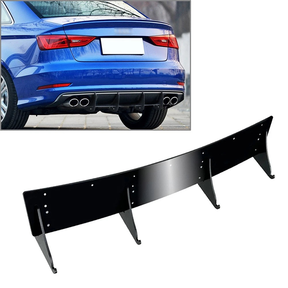 Rear Bumper Diffuser Rear Splitters For Audi S3 8V Sedan Pre-facelift 2013-2015