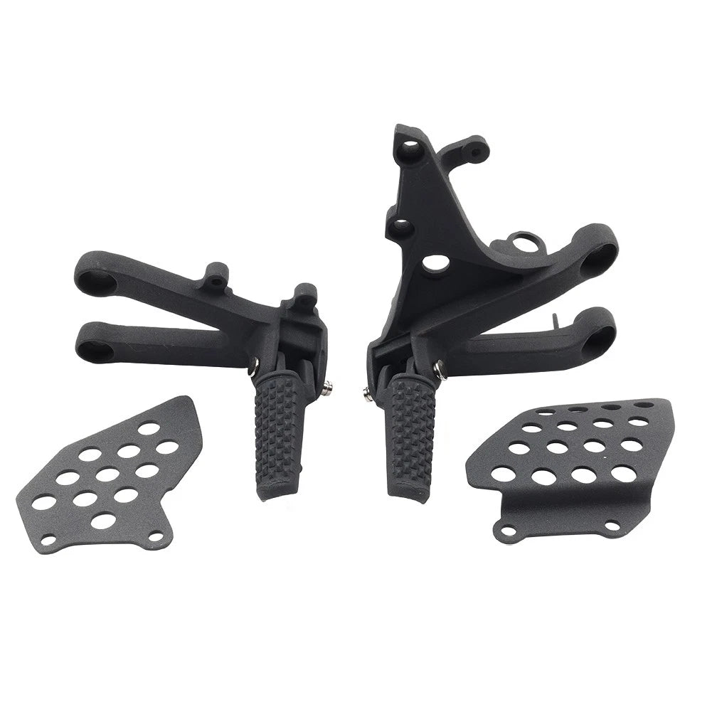 Front Driver Footrest Foot Pegs Bracket Set For Honda CBR600RR CBR 600RR 07-24