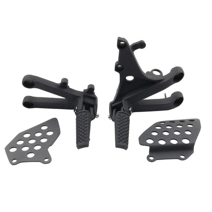 Front Driver Footrest Foot Pegs Bracket Set For Honda CBR600RR CBR 600RR 07-24
