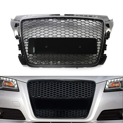 US Front Bumper Radiator Grille Mesh Grill For Audi A3 S3 8P 2008-2012