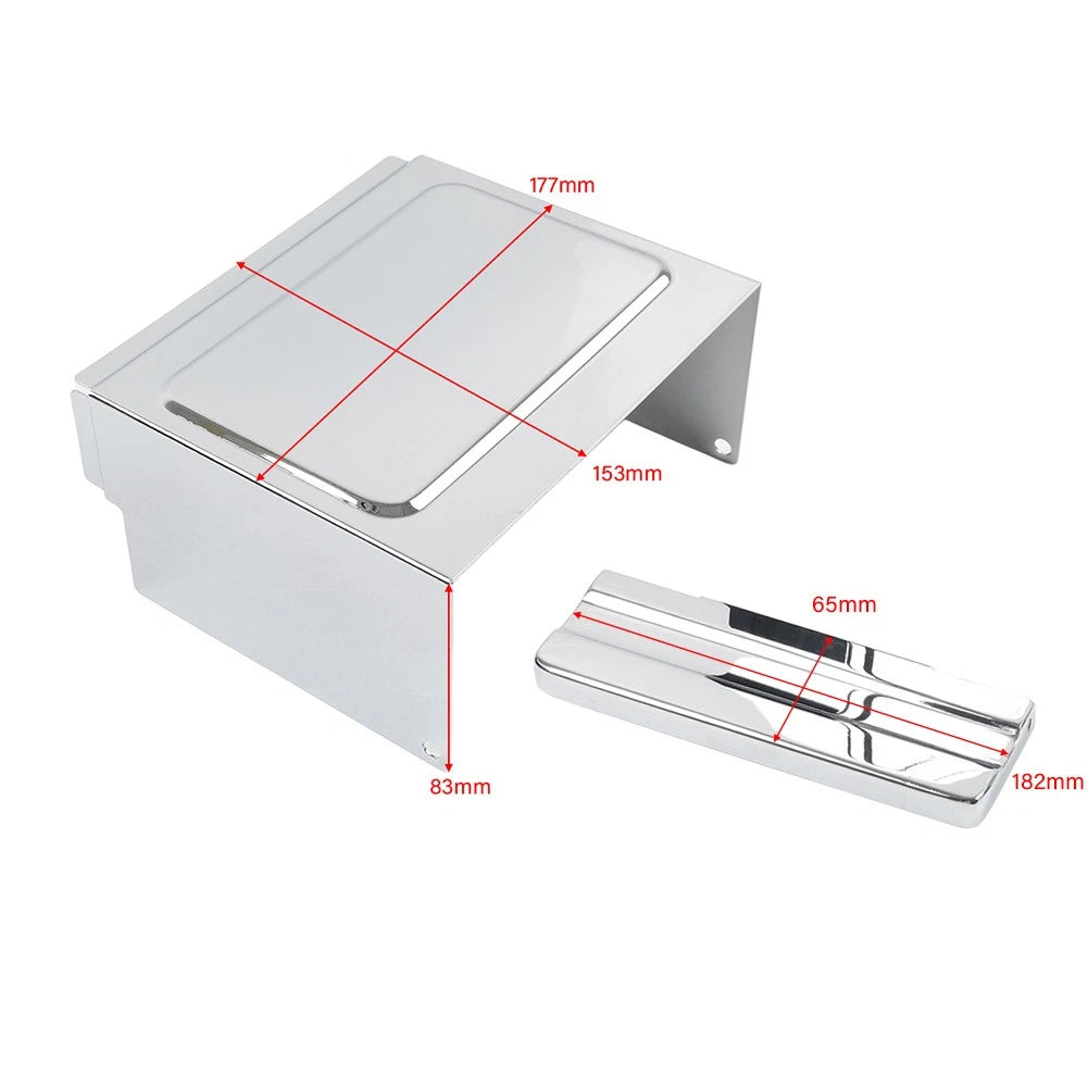 Top Side Battery Cover Kit For Harley Sportster XL 1997-2003 XLH1200 883