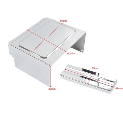 Top Side Battery Cover Kit For Harley Sportster XL 1997-2003 XLH1200 883