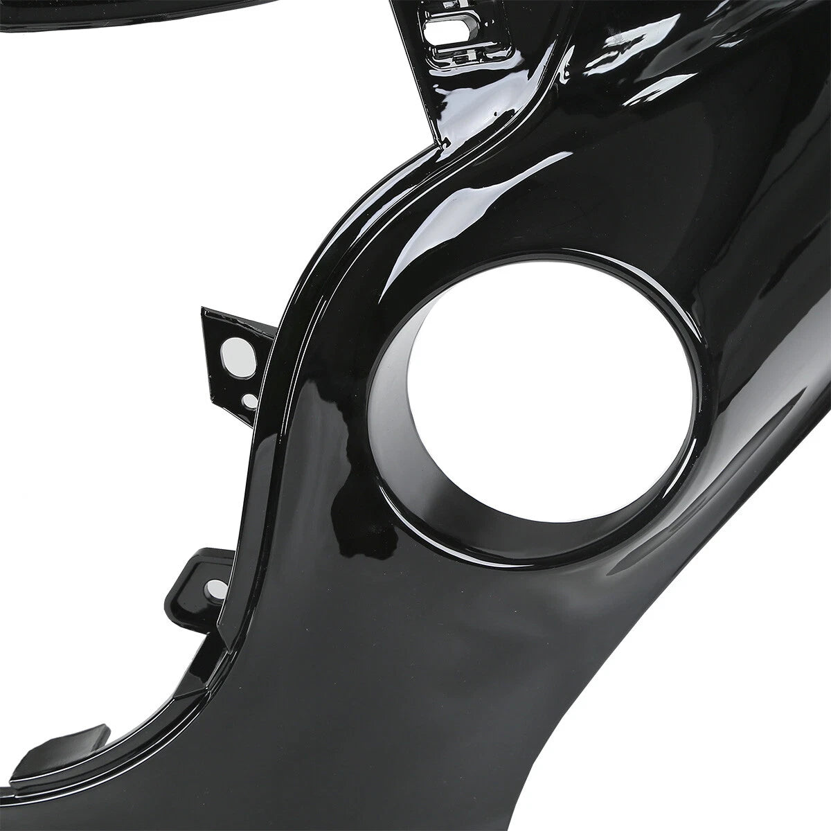 Front Outer Fairing &Headlight Bezel For Indian Chieftain Dark Horse 16-18 Black