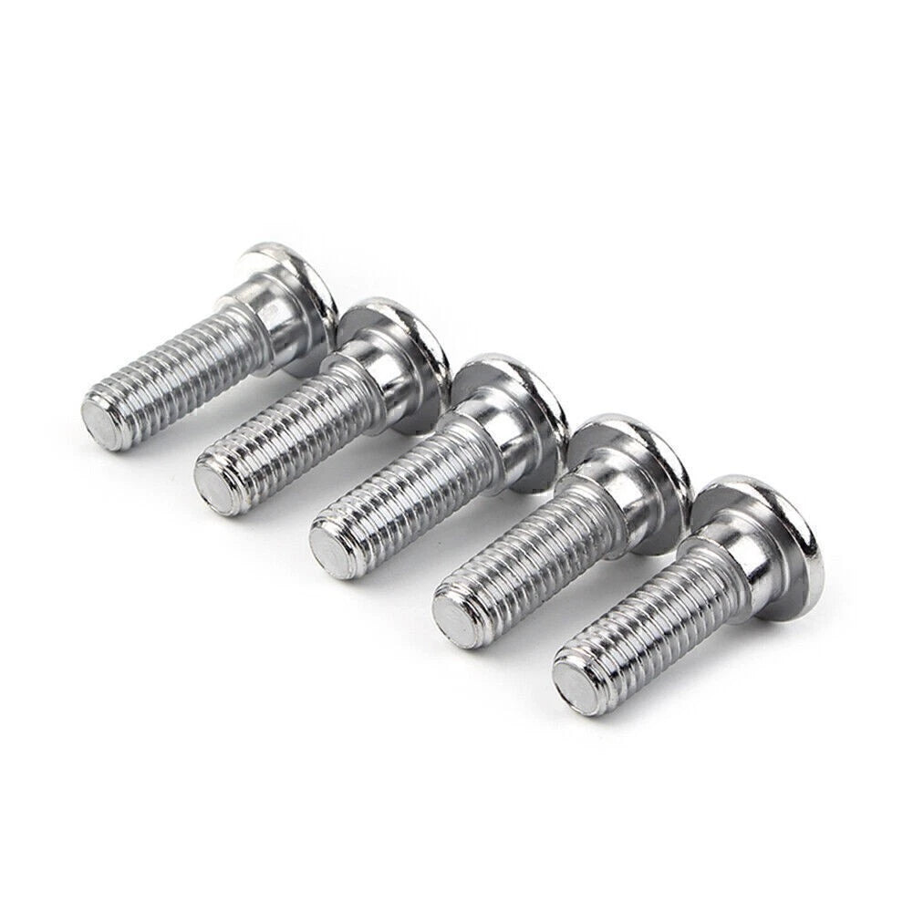 5x M8x25mm x 1.25 Steel Bolts Ti Hex Socket Disc Brake Rotor Screws Fasteners US