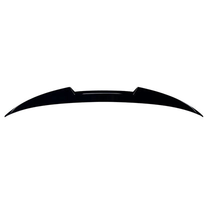 Glossy Blk Rear Trunk Spoiler Wing Lip For Audi A3 S3 RS3 4 Door Sedan 2021-25