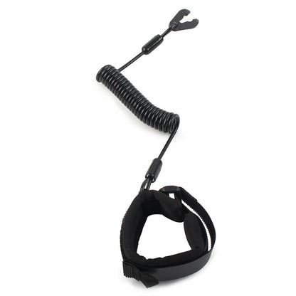 Boat Engine Emergency Stop Switch Safety Lanyard Cord For Yamaha Jet Ski Black