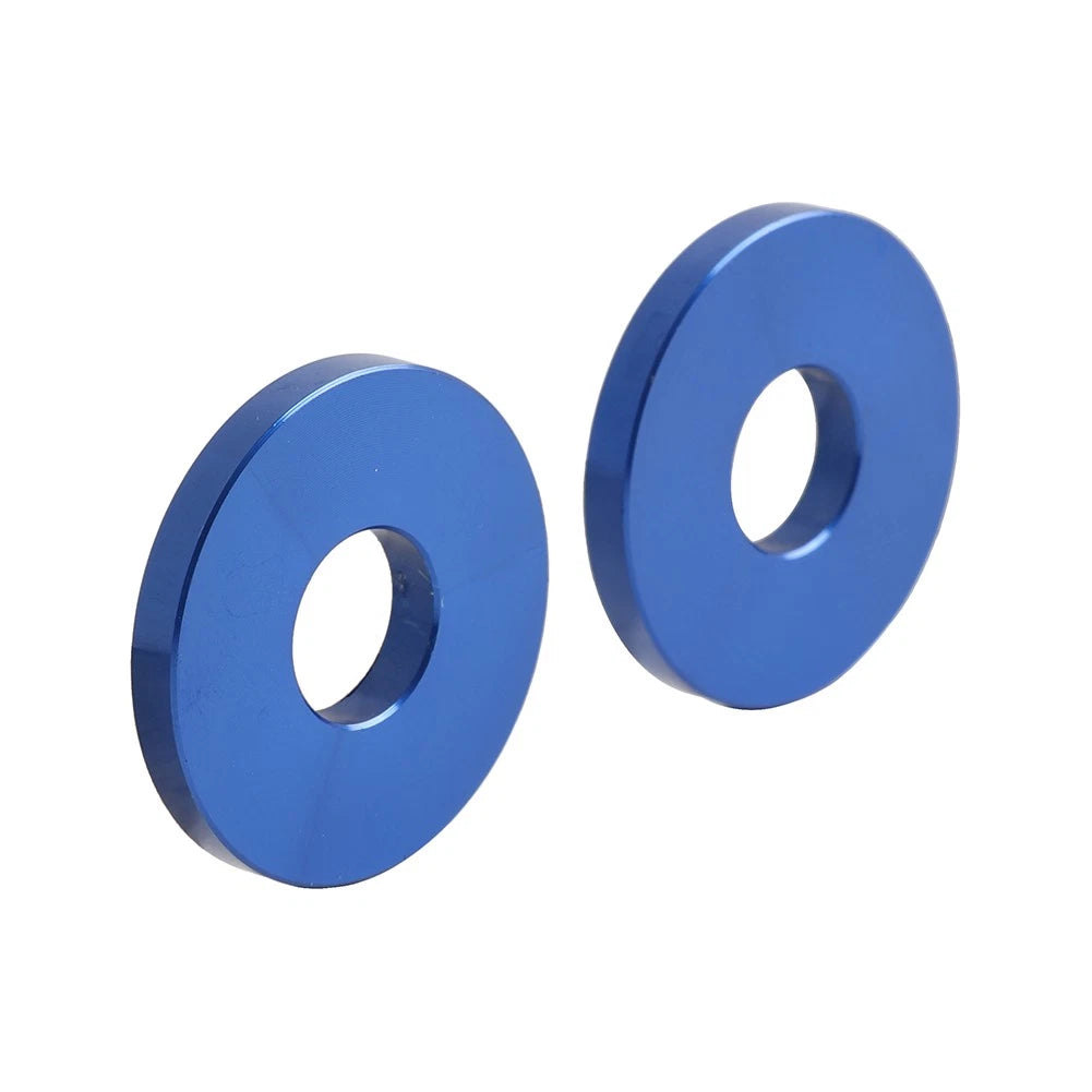 2x Engine Saddlebag Crash Bar Decor Spacer For Harley Softail Road King Blue