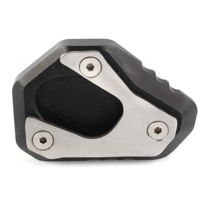 Side Kickstand Stand Extension Plate Pad For Kawasaki Z900 Z900RS 2017-23 Black