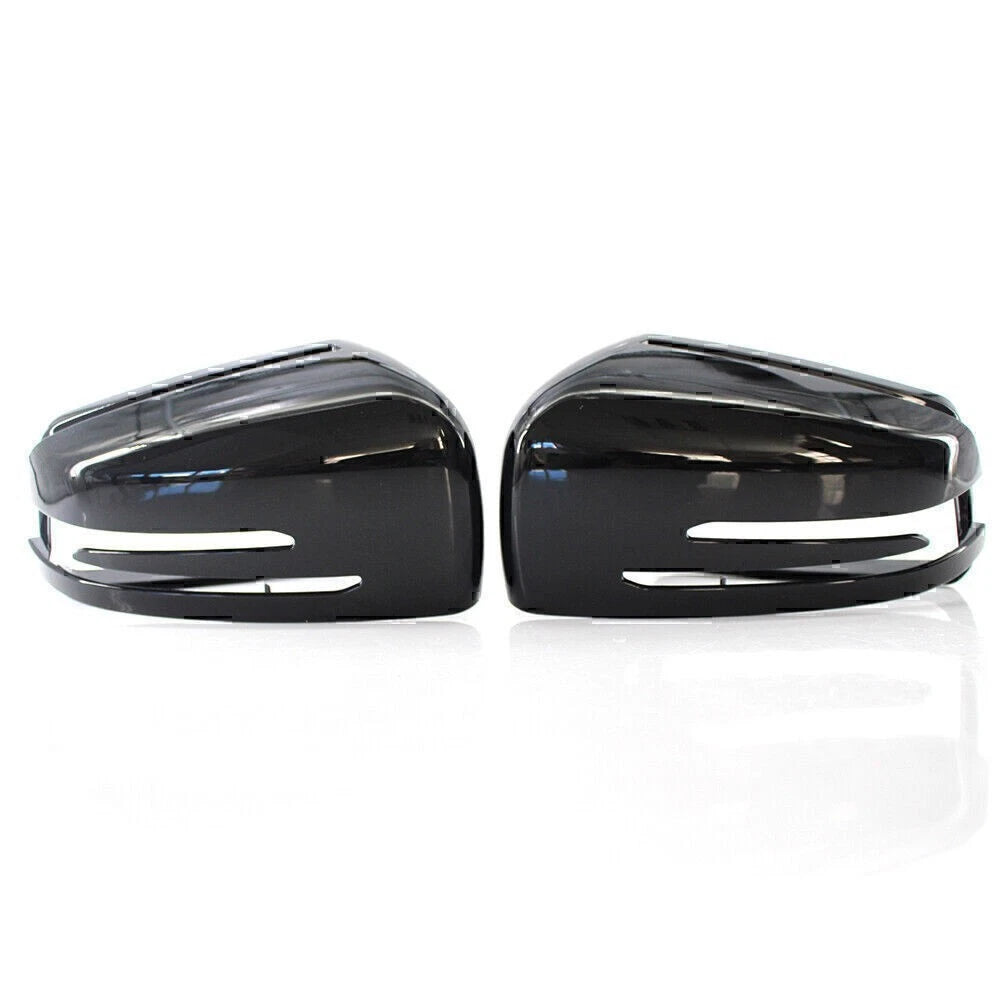 2pcs  Rearview Mirror Covers For Mercedes Benz A B C E S Class W204 W212 W218