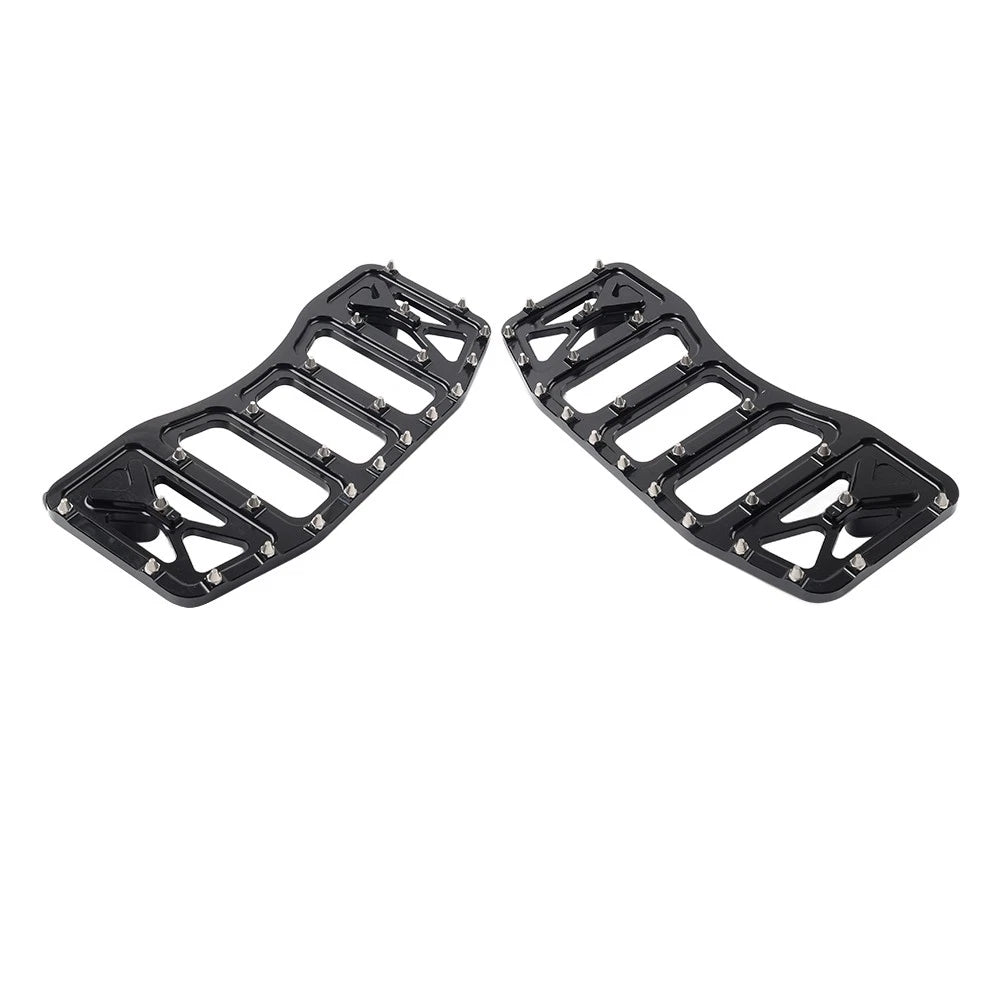 2pcs Front Foot Pedal For Harley Touring 86+ Softail FL 86-17 Dyna FLD 2012-16