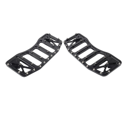 2pcs Front Foot Pedal For Harley Touring 86+ Softail FL 86-17 Dyna FLD 2012-16