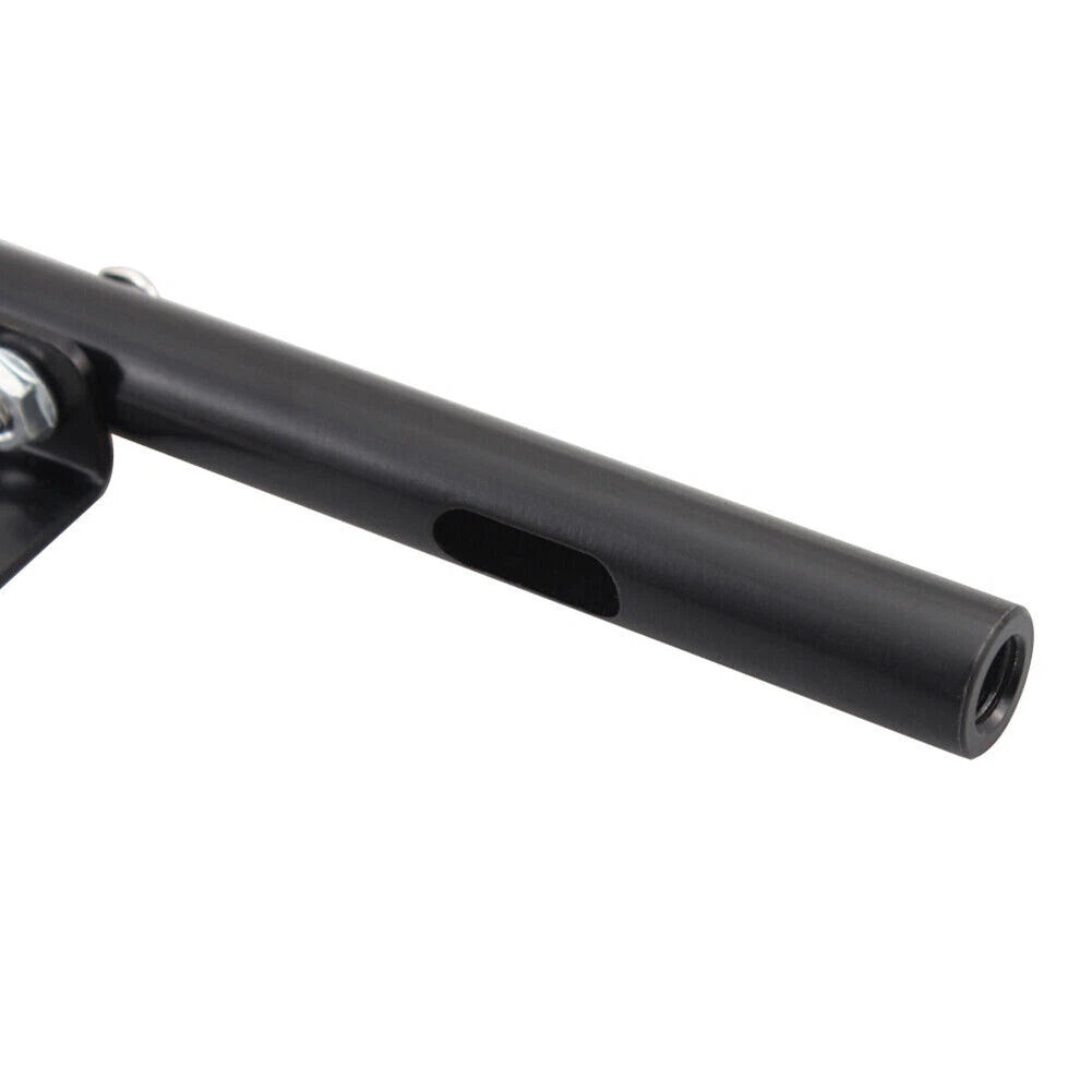 Front Rear Short Mount Turn Signal Light Tube Bar Bracket Black for Harley Dyna