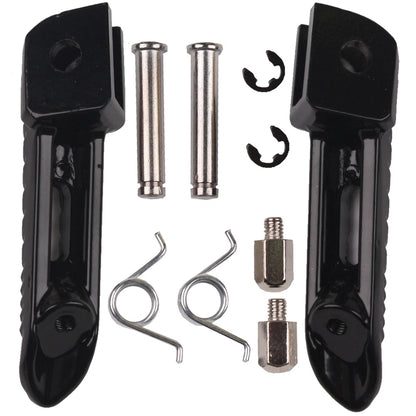 Front & Rear Foot Pegs Footrest Fit For Suzuki GSX-R 600 750 GSXR 1000 2006-2025