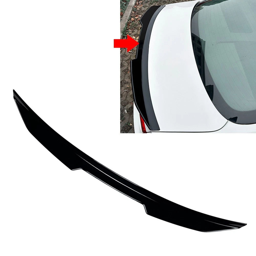 Glossy Black Rear Trunk Spoiler Wing For Audi A5 B8 B8.5 Coupe 2-Door 2008-2016