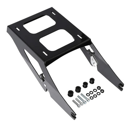 Black King Trunk Pad Mount Rack Fit For Harley Sport GlideFLSB 2018-25