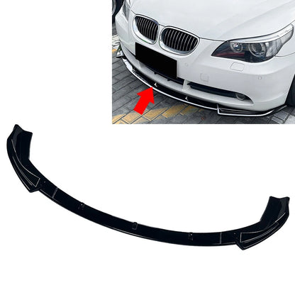 Front Bumper Lip Spoiler Splitter Body Kit For BMW 5 Series E60 E61 2004-07