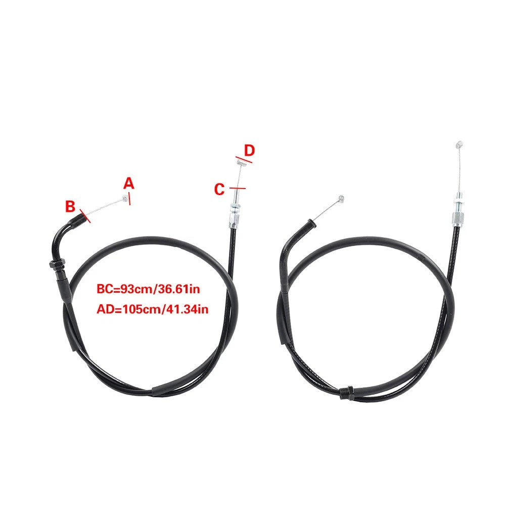 Throttle Cable Push Pull Set For Honda ST1100 ST1300 Shadow VLX 600 VT1100