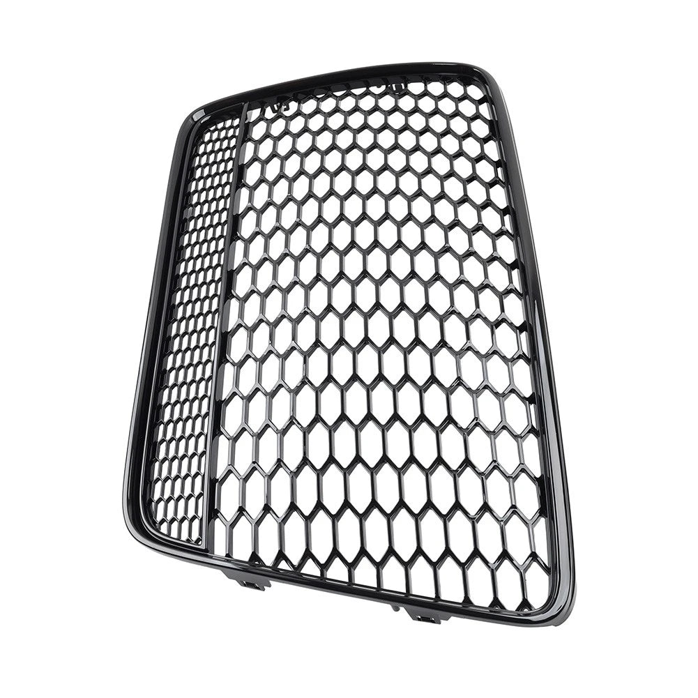 Front Bumper Radiator Mesh Grille Glossy Black For Audi Q7 2005-2015