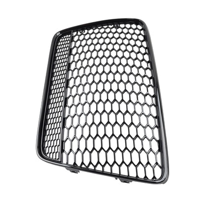 Front Bumper Radiator Mesh Grille Glossy Black For Audi Q7 2005-2015