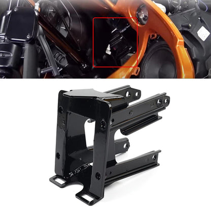 Front Inner Fairing Mount Brackets For Harley Road Glide FLTRX  2015-2024 Black