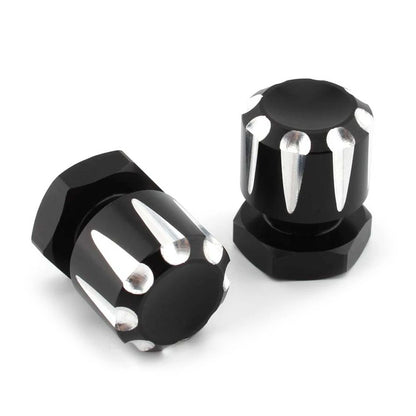2Pcs Solo Mounting Nuts Bolts For Harley Road King Road Glide Softai Fat Boy US