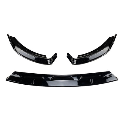 Front Bumper Lip Spoiler Splitter Body Kit For Benz GLE W167 2020-22 Gloss black