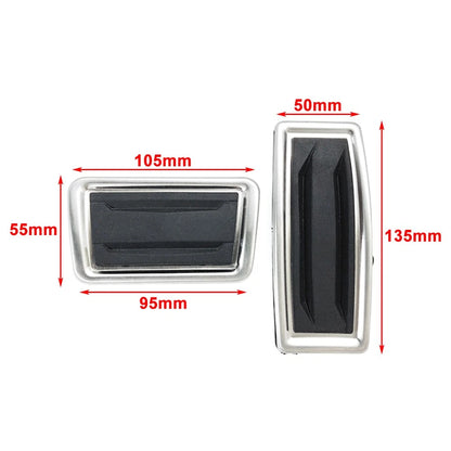 Stainless Steel Brake Gas Pedals Cover For Cadillac XT4 5 6 For Chevy Traverse