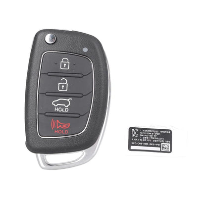 Car Keyless 4 Buttons Remote Key FOB Shell Case For 13-14 Hyundai Santa Fe ix45